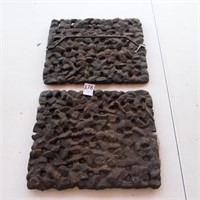 Cast Iron Trivets/One wilh Handle