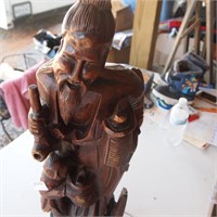 Hand Carved Man Figurial