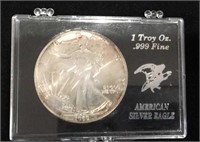 1989 American silver eagle