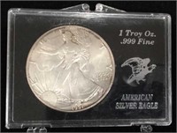 1991 American silver eagle