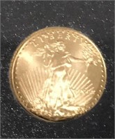 2014 $5 gold eagle coin