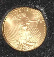 2014 $5 gold eagle coin