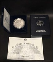 1995-P American eagle silver dollar