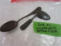 Old Spoon Dug up At Wilderness Battle Field