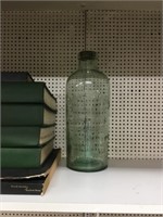 Early large Gibson Medical bottle, Manchester.