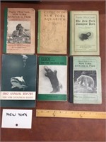 Lot of six New York City Zoological guides.