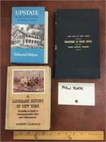 Lot of three New York related volumes.