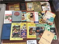Large lot of Vintage Product Cookbooks.