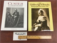 Royalty and Custer photography books.