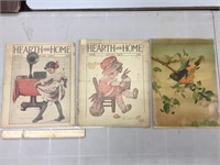 Hearth and Home magazine, c1920s and early print