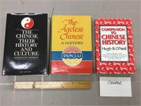 Chinese History related, three volumes.