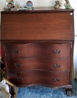 Drop front Secretary with 3 drawers