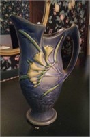 Roseville 20 -10" blue Fuchsia vase