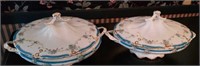 Covered casserole dishes (2) Edwin Knowles China