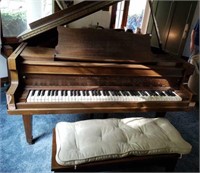 Jesse French Baby Grand Piano - as is condition