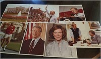 Colored Jimmy Carter Photos, 8 X 10, 7 in lot