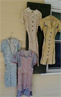 Vintage Ladies House Dresses (4)