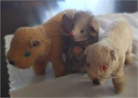 Miniature fur animals from West Germany (3)