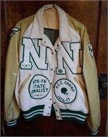 New Castle HS sports letter jacket