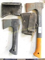 Pair of Fiskars Small Hatchets