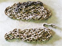 10 and 15 Foot Pieces Three Eights Inch Chain