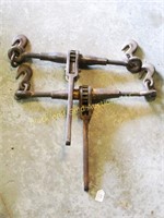 Pair of Durbin Ratcheting Chain Binders