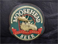 CANADIAN MOOSEHEAD BEER RESIN SIGN