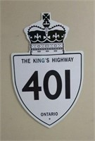 HIGHWAY 401 ROAD SIGN