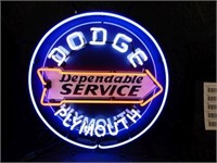 DODGE PLYMOUTH 3 COLOR NEON