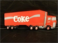 COKE DELIVERY TRUCK PLASTER WALL PLAQUE
