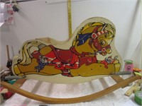 Early Wooden Hobby Horse Pick Up Only