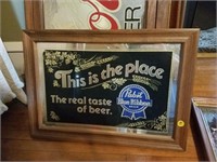 Pabst Blue Ribbon Mirror