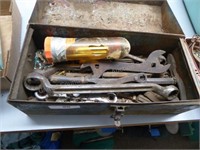 Vintage tools & box