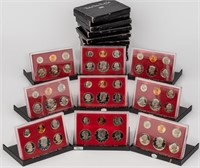 Coin 9 United States Proof Sets with Rare 1981-S
