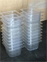 22 Used Plastic Containers / Inserts