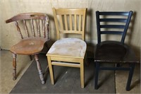Three Miscellaneous Chairs