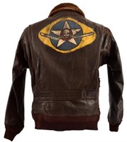 WWII USN/USMC G-1 Leather Flying Jacket VMF-124