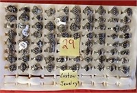 29 -  LOT OF COSTUME JEWELRY RINGS