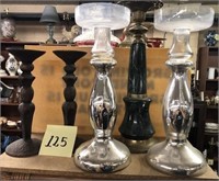 125 - CANDLE STICKS; SEE PICTURES FOR DETAILS