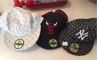 3 NEW HATS