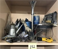 161 - MIXED SHELF LOT - SEE PICTURES