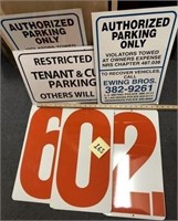 165 - MIXED LOT OF SIGNS