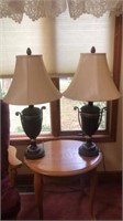 Living Room Table Lamps Matching Pair