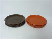 Fall Colored ~ Mainstays Stoneware Dinner Plates