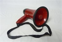 Plastic Bull Horn ~ Speak, Siren & Volume Controls