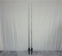 (2) Fishing Rods & Reels ~ See Description