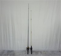 (2) Fishing Rods & Reels ~ See Decsription