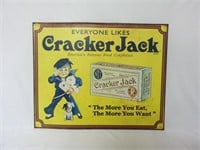 Metal Cracker Jack Advertising Sign