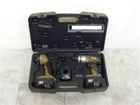 Craftsman 14.4 Volt Drill & Flashlight Set w/ Case