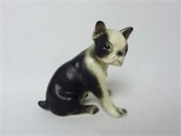 Vintage Lefton Boston Terrier Dog Figurine